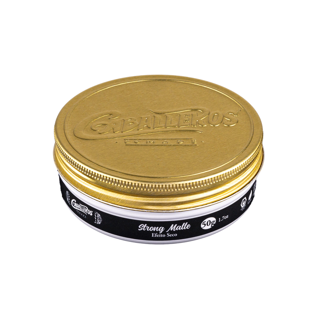 Cera Strong Matte Caballeros - Efeito Seco - Fixação Forte 50g