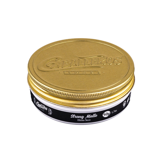 Cera Strong Matte Caballeros - Efeito Seco - Fixação Forte 50g