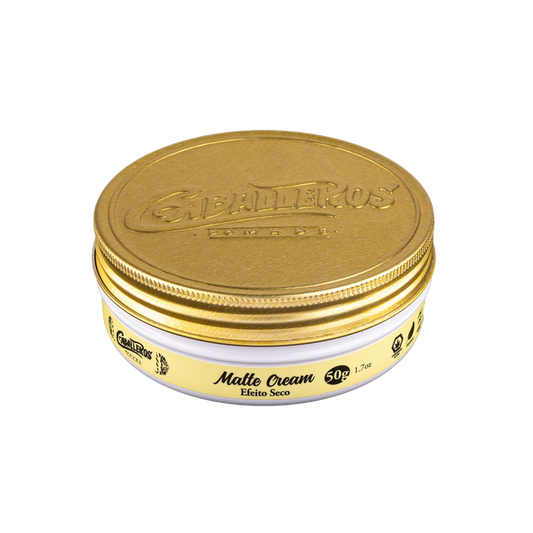 Cera Matte Cream Caballeros - Efeito Seco - Fixação Moderada 50g