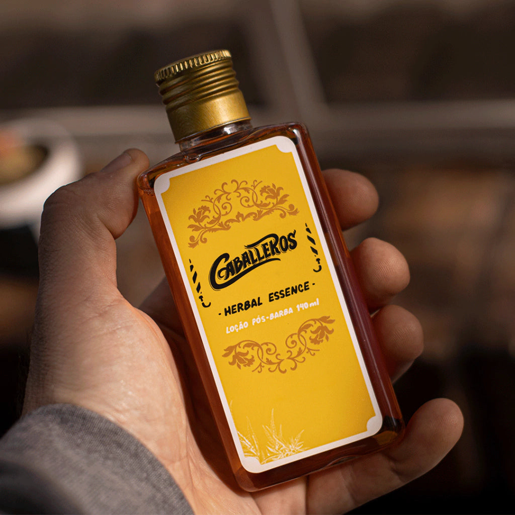 Loção Pós Barba Caballeros - After Shave - Herbal Essence